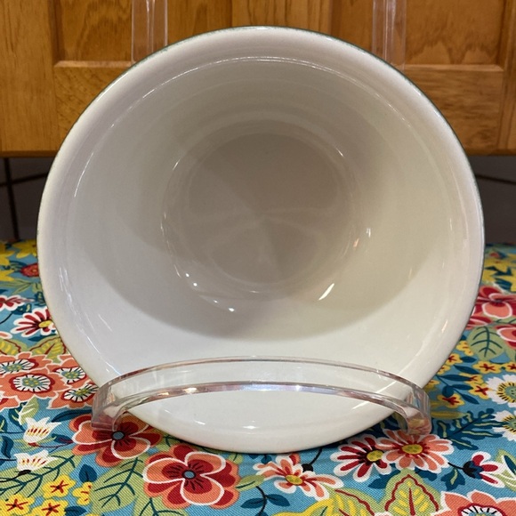 Longaberger Pottery Mixing Bowl 6.5” Small - IVY - Picture 4 of 5